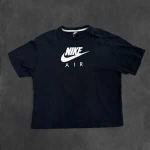 Nike Black Crewneck with White Logo